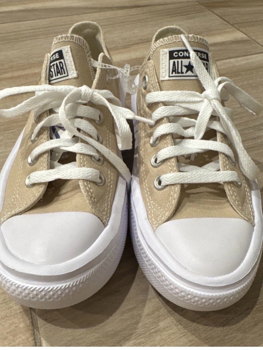 6.5W Converse Womens Chuck Taylor All Star Move Platform Low Nutty Granola - Picture 3 of 10